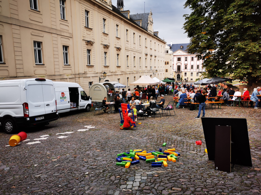 Rahmenprogramm beim Altenburger Prinzenraub.